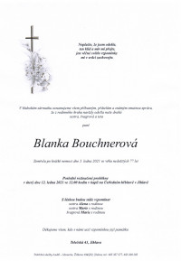 Blanka Bouchnerová