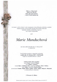 Marie Munduchová