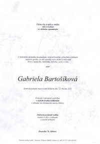 Gabriela Bartošíková
