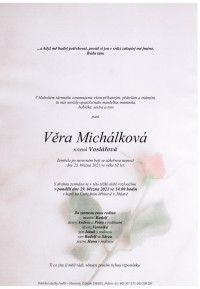 Věra Michálková