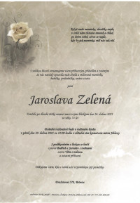 Jaroslava Zelená
