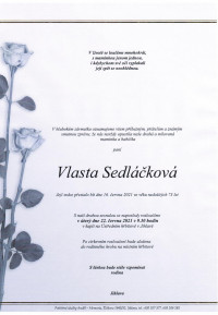 Vlasta Sedláčková