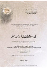 Marie Milfaitová