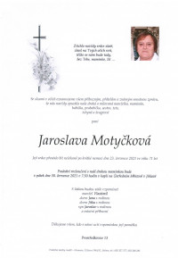 Jaroslava Motyčková
