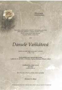 Danuše Vaňkátová