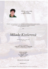 Milada Kistlerová