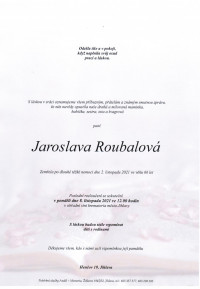 Jaroslava Roubalová