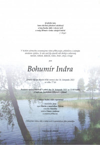 Bohumír Indra