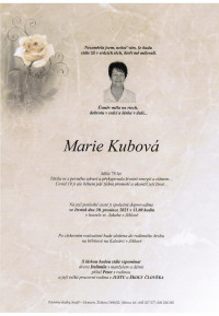 Marie Kubová