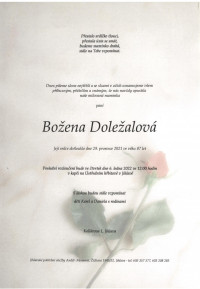 Božena Doležalová