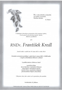 RNDr. František Kredl