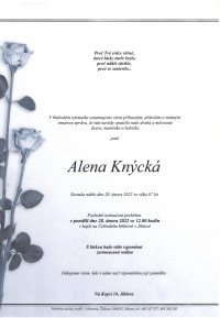 Alena Knýcká