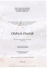 Oldřich Dvořák