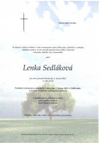 Lenka Sedláková