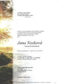 Jana Nosková
