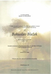 Bohuslav Blažek