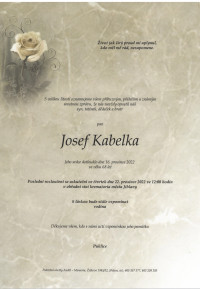 Josef Kabelka