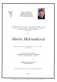 Marie Melounková