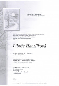 Libuše Hanzlíková