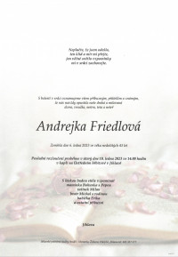 Andrejka Friedlová