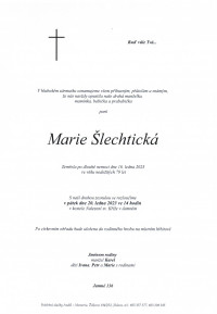 Marie Šlechtická