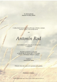 Antonín Rod