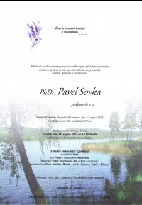 PhDr. Pavel Sovka, plukovník v. v.