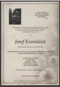 Josef Kremláček