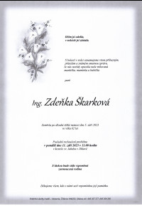 Ing. Zdeňka Škarková