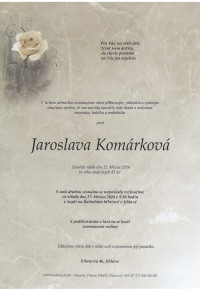 Jaroslava Komárková