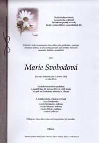 Marie Svobodová