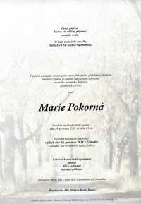 Marie Pokorná