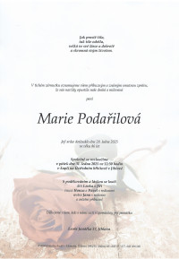 Marie Podařilová