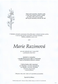 Marie Razimová