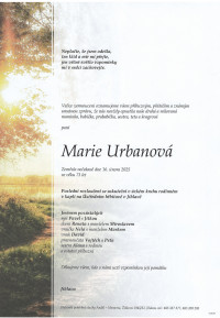 Marie Urbanová
