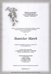 Nejbližší rozloučení - Stanislav Marek