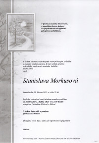 Stanislava Morkusová