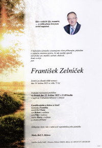 Nejbližší rozloučení - František Zelníček