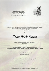 Nejbližší rozloučení - František Sova
