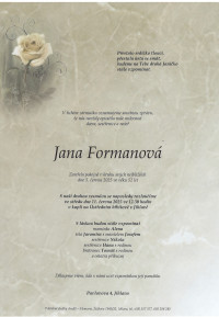 Jana Formanová