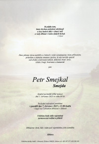 Nejbližší rozloučení - Petr Smejkal