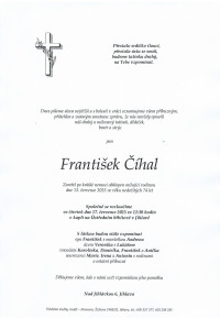 Nejbližší rozloučení - František Číhal