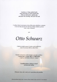 Nejbližší rozloučení - Otto Schwarz