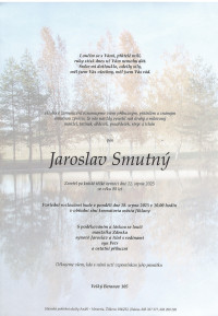 Nejbližší rozloučení - Jaroslav Smutný