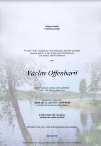 Nejbližší rozloučení - Václav Offenbartl