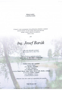 Ing. Josef Barák