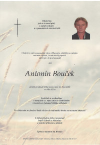 Nejbližší rozloučení - Antonín Bouček