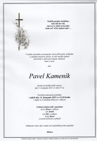 Nejbližší rozloučení - Pavel Kameník