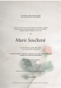 Nejbližší rozloučení - Marie Součková