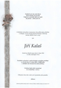 Nejbližší rozloučení - Jiří Kalaš